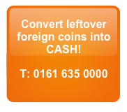 Convert Foreign Coins into CASH
