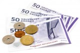 Picture of Danish Kroner Coins and Notes