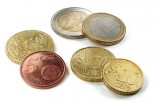 Selection of mixed Euro coins