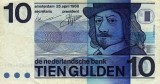 Photo of a 10 Guilder Banknote