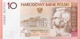 10 Polish Zloty Banknote