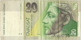 Slovak 20 Koruna Banknote