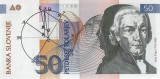 Slovenian 50 Tolars Banknote